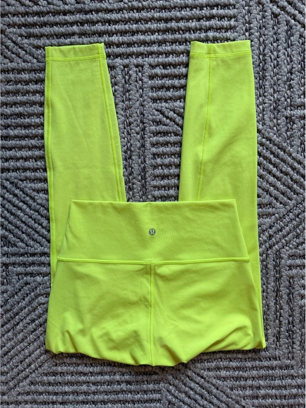 Lululemon bright yellow align leggings+blue Lululemon High-Rise leggings Size 6